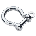 5mm Stainless Steel Open Shackle with 3/16" Pin image number 1