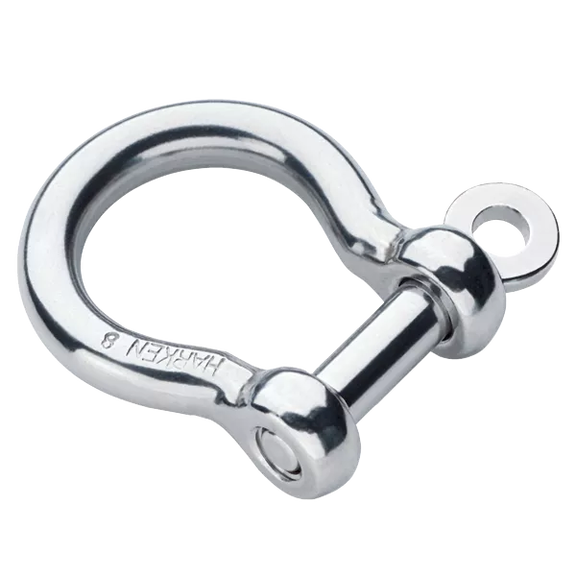 5mm Stainless Steel Open Shackle with 3/16" Pin image number 1