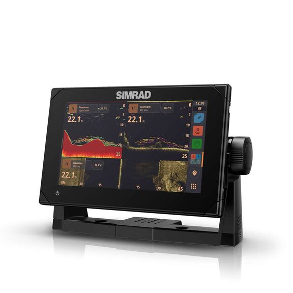 NSX 7 Multifunction Display with C-Map Discover X Charts, HDI Transducer image number 4