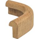 Outside Corner Teak Edge Molding, 13/16" x 1 5/8" image number 1