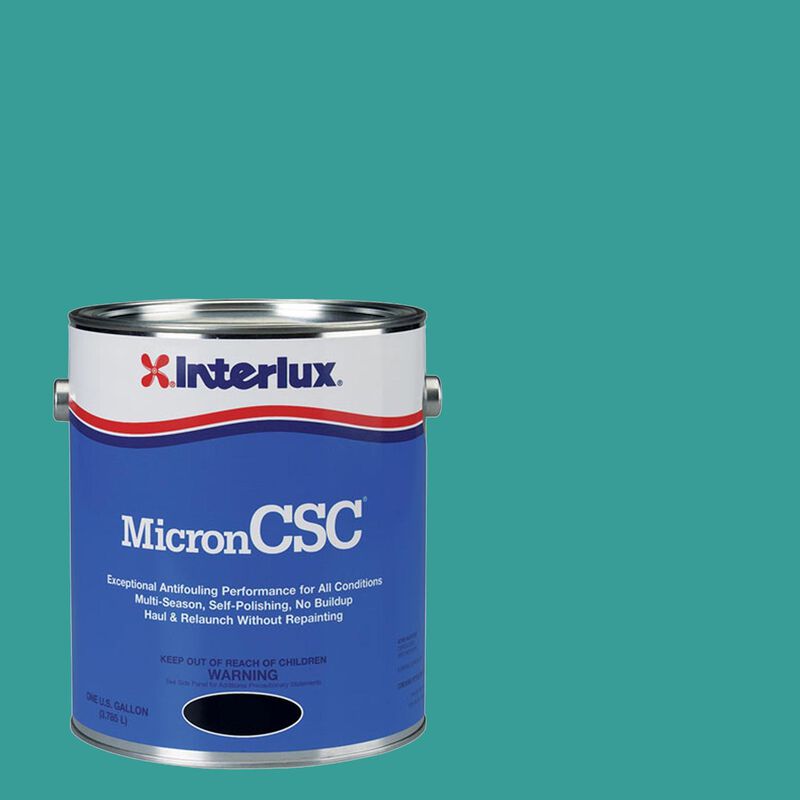 Micron CSC Antifouling Paint, Green, Gallon image number 0
