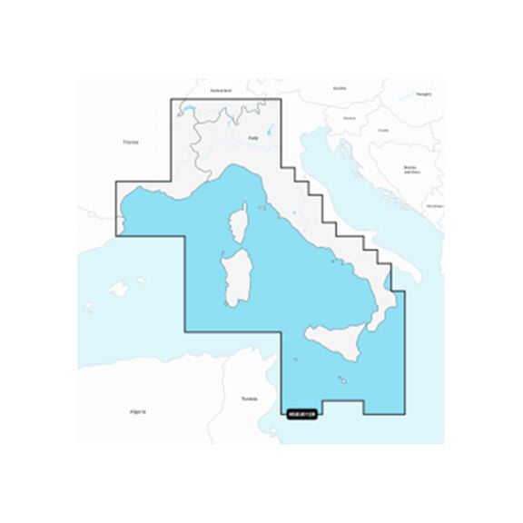 Garmin Navionics Vision+ EU012R Mediterranean Sea, Central and West, Electronic Chart image number 0