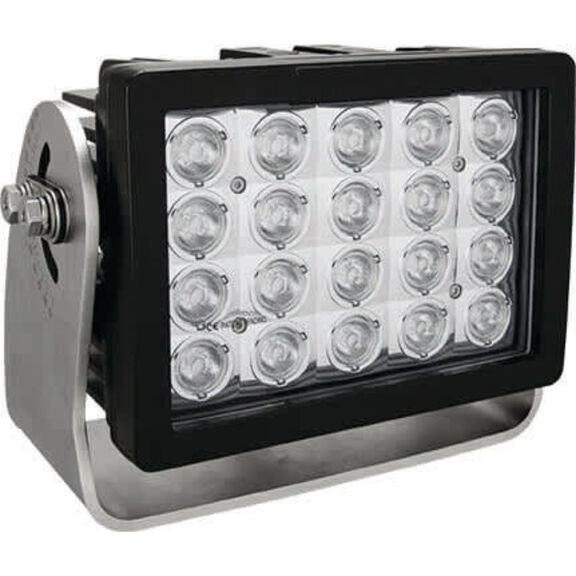Imtra Offshore 20-LED Marine Deck Light - 11-65VDC, 140W, 60&deg;, Black Finish, IP68/69K image number 0