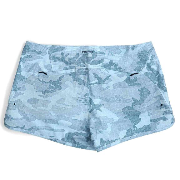Women's Moana Fish Camo Hybrid Shorts image number 2