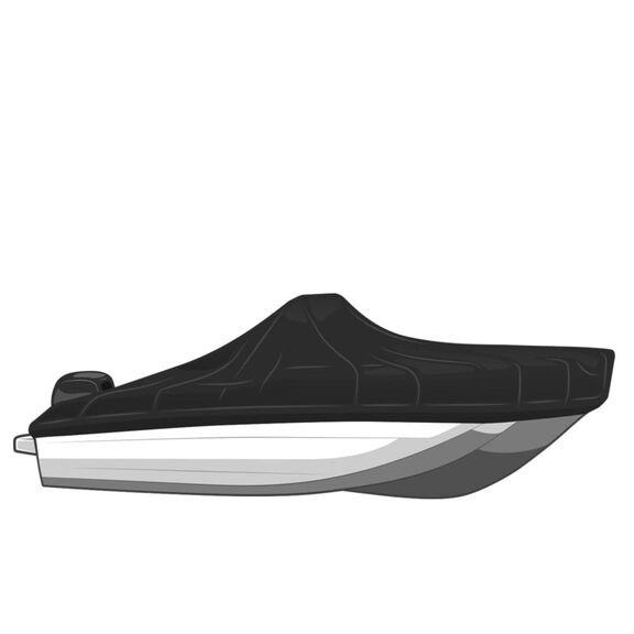 Select Fit Boat Cover for Center Console W/Bow Rails - 16ft6in-17ft5in BEAM 92in- Sharkskin Plus - Sharkskin Blue image number 0