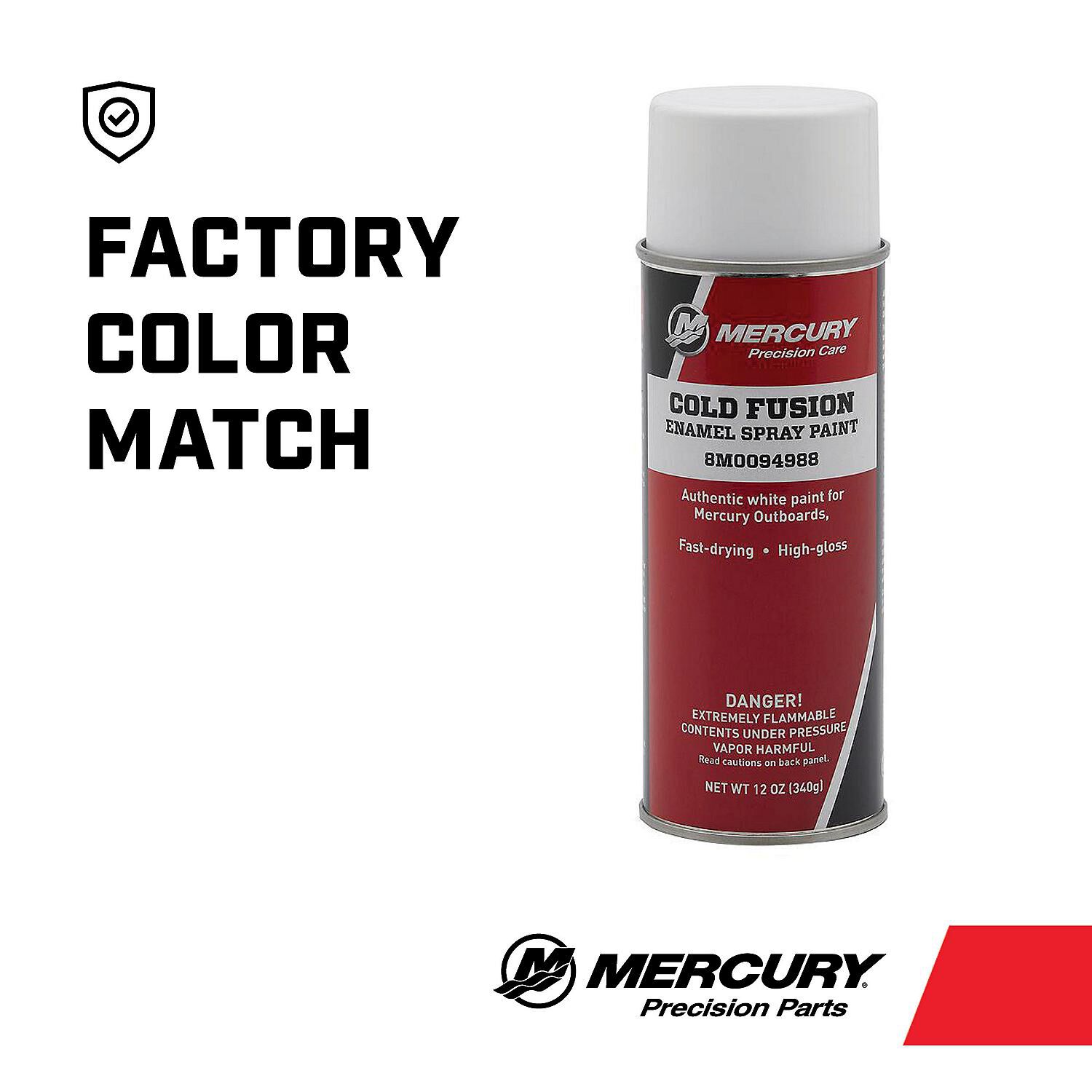 MERCURY MARINE Mercury 8M0094988 Cold Fusion Enamel Spray Paint
