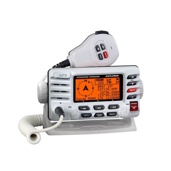 GX1700 Compact Fixed-Mount VHF Radio with GPS image number 1