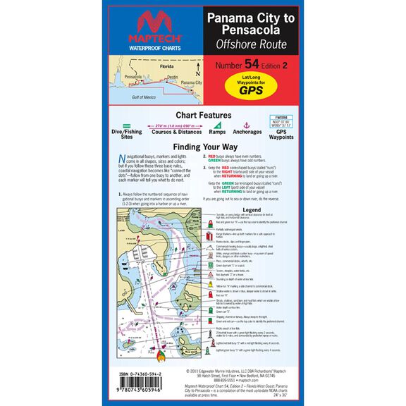WPC054WMDS Panama City to Pensacola - Offshore Route, 2nd Edition image number 0