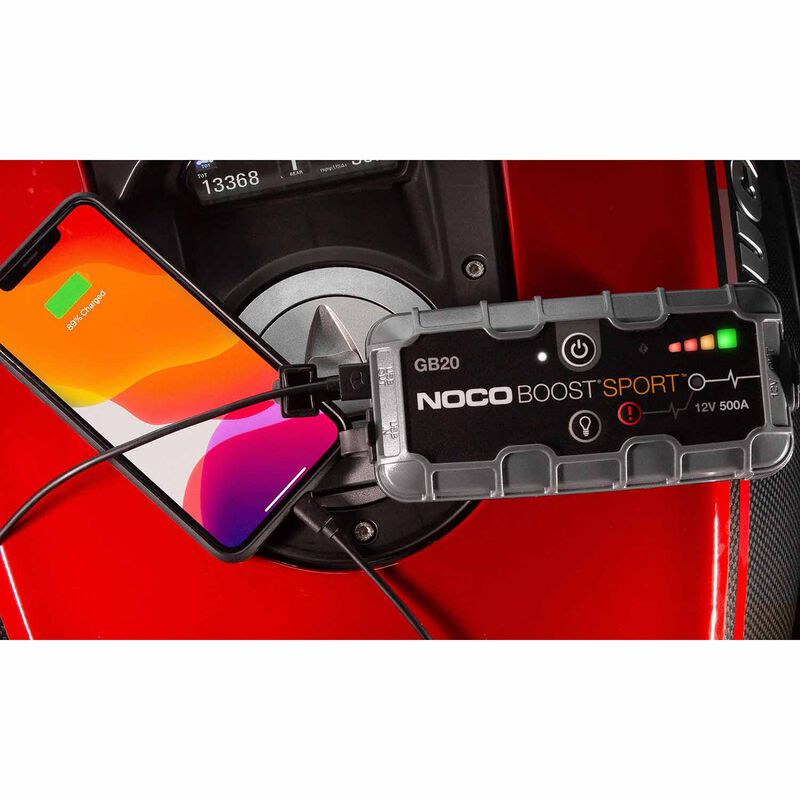Noco- Booster de batterie NOCO GB20 lithium 12V 400A - 010143-GB20 – Kustom  Store Motorcycles