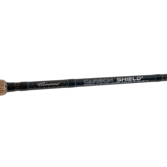 Tsunami Carbon Shield III Spinning Rods image number 4