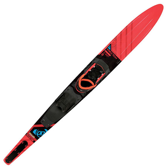 68" World Team Slalom Waterski with X9 Bindings image number 2