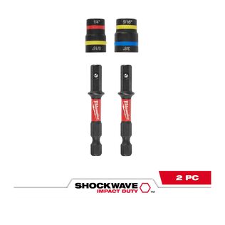 SHOCKWAVE Impact Duty&trade; QUIK-CLEAR&trade; 2-in-1 Magnetic Nut Driver Set, 2 Piece