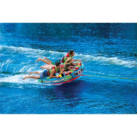 Giant Thriller 1-4 Person Deck Style Towable Tube image number 3