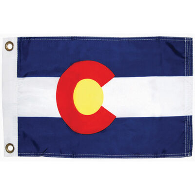 Colorado State Flag, 12" x 18"
