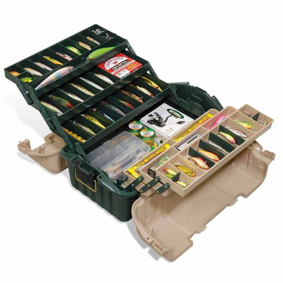 6-Tray Hip Roof Tackle Box image number 1