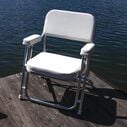 3316-784 Offshore Series Folding Deck Chair, Brite White image number 4