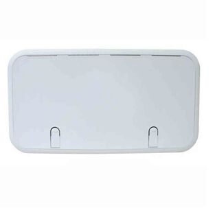 Access Hatch, 13" X 24" - Polar White