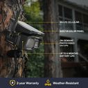 Vosker VKX Two pack Solar Powered 4G-LTE Outdoor Cellular Security Camera image number 1