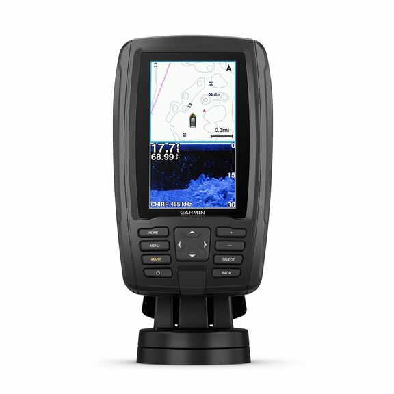 ECHOMAP&trade; Plus g3 44cv Fishfinder/Chartplotter Combo with GT20 Transducer and US Coastal g3 Charts image number 0