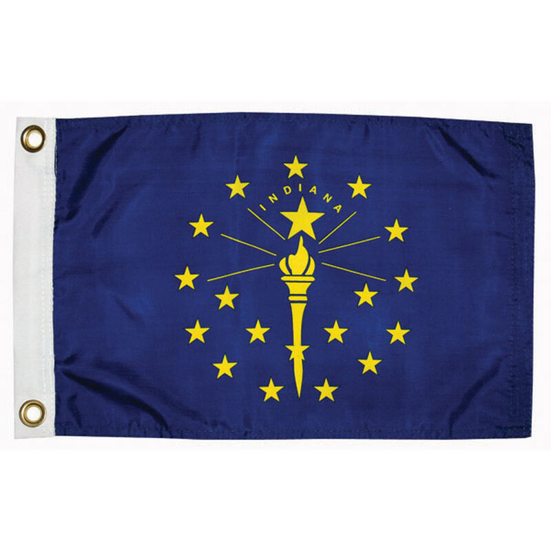 Taylor Made Indiana State Flag, 12" x 18" | by West Marine
