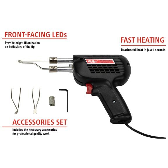 D550PK Professional Soldering Gun Kit, 200W/260W image number 0
