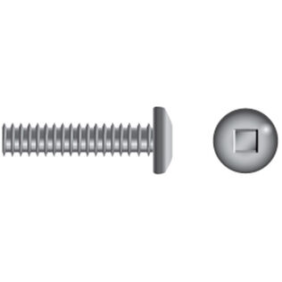 Stainless Steel Square Drive Pan-Head Machine Screws