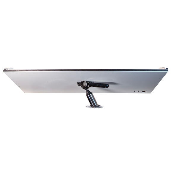 Angler 32" x 14"  Bait/Fillet Table with Levelock Rodholder Mount image number 3