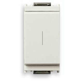Vimar Idea Momentary Switch, Illuminated, 16A, Black