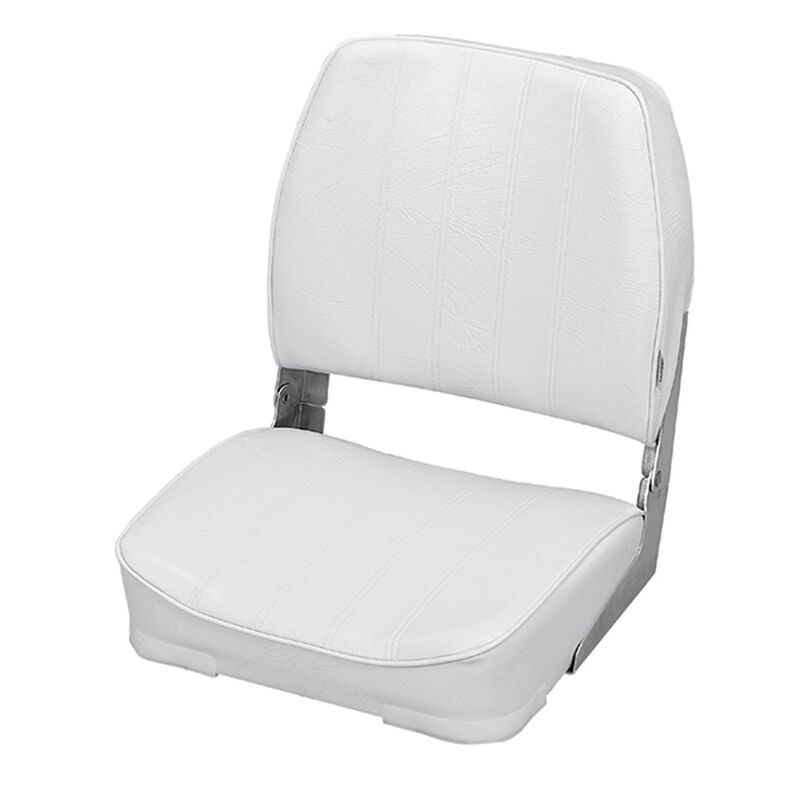 Promotional Low Back Folding Boat Seat, White West Marine