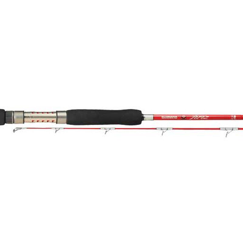 SHIMANO Terez Saltwater Casting Rod, Tuna Live bait, 6'9,Heavy,  Fast,50-100, Stainless Alconite Fuji TK, Aluminum, Sunset Red