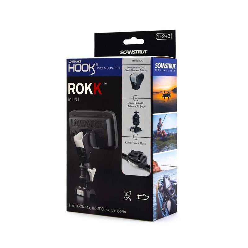 ROKK Mini Lowrance HOOK 2 Pro Mount Kit – ROKK Store