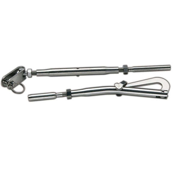 Hand Crimp Tubular Pelican Hook for 3/16" Wire, 1 1/2" Adj. Range image number 0