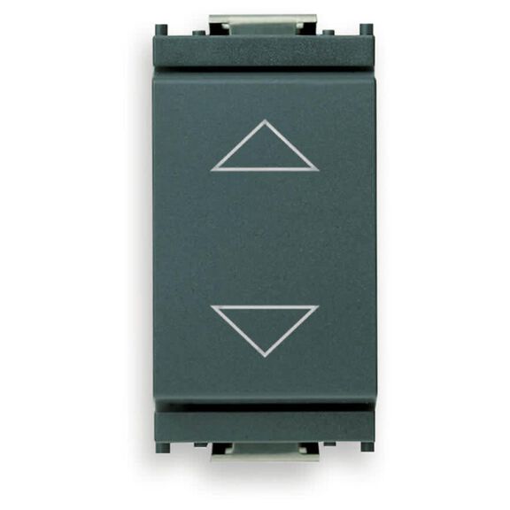 Vimar Idea 2-Position Switch with Directional Arrows 1P/1T 10AX 250V - Grey image number 0