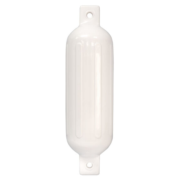 5 1/2" x 20" Hot Dock Boat Fender, White image number 0