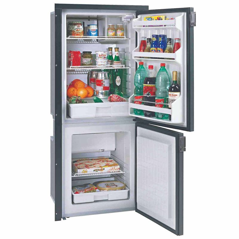 ISOTHERM Cruise 195 Stainless Steel Fridge/Freezer AC/DC, Right Swing