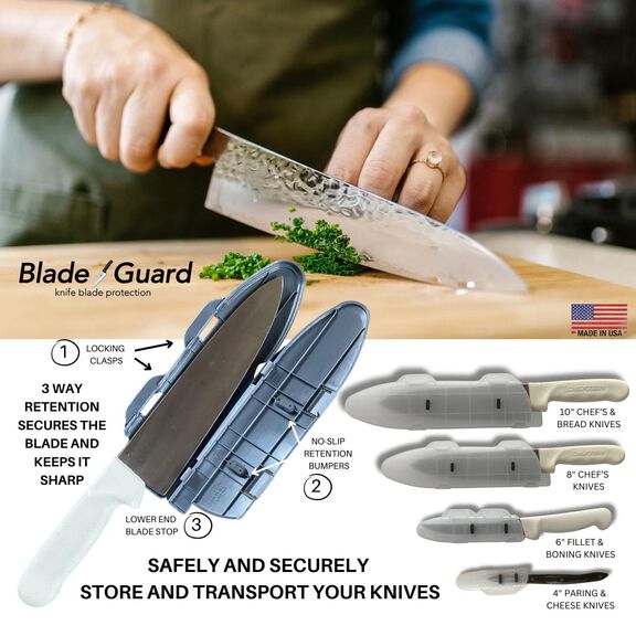 Blade Guard&reg; 8" Knife Edge Protector & Blade Cover, Black image number 3