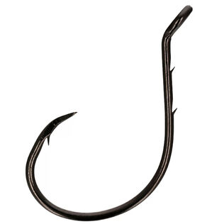 Lazer Sharp L2196 Baitholder Inline Circle Hook, Platinum Black