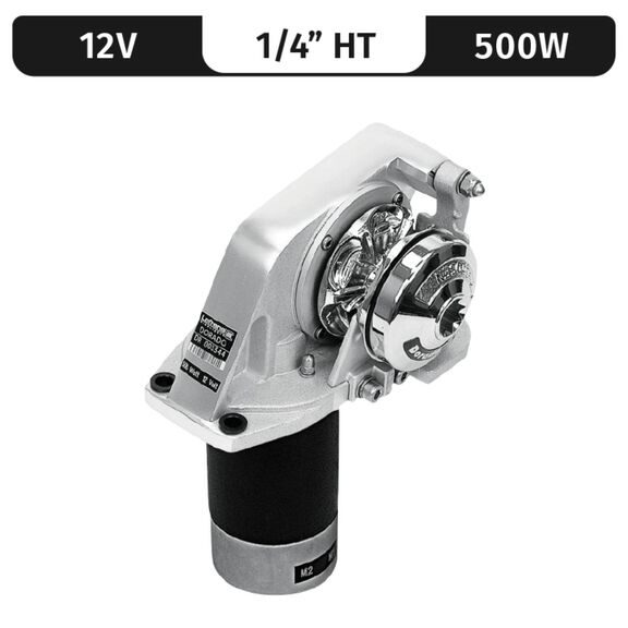 Lofrans Dorado 500W 12V Horizontal Windlass with 1/4" HT Gypsy image number 0
