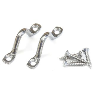 Stainless Steel Padeyes w/Stainless Screws