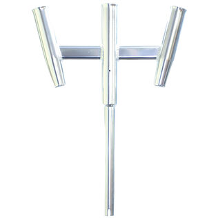 Triple Aluminum Straight Butt Kite Rod Holder