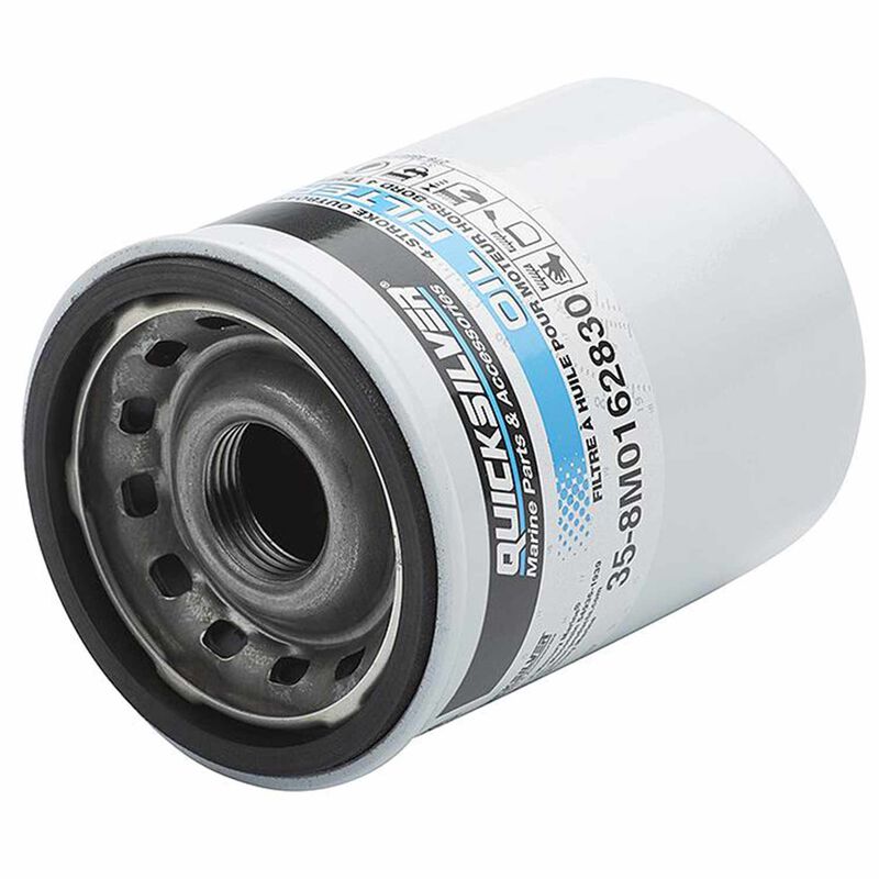8M0162830 Oil Filter for Mercury and Mariner 4-Stroke Outboards 25-115 Hp image number 1