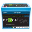 Group 24 RB60 Lithium Iron Phosphate Deep Cycle Battery, 12V, 60Ah image number 1