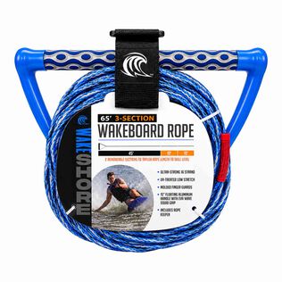 65' 3-Section Wakeboard Rope