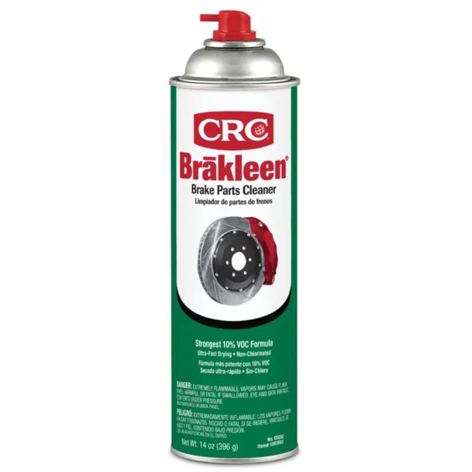 CRC® Brakleen® Non-Chlorinated Brake Parts Cleaner, 14 oz.