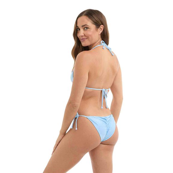 Women's Brush Camo Key West Reversible Triangle Bikini Top image number 2