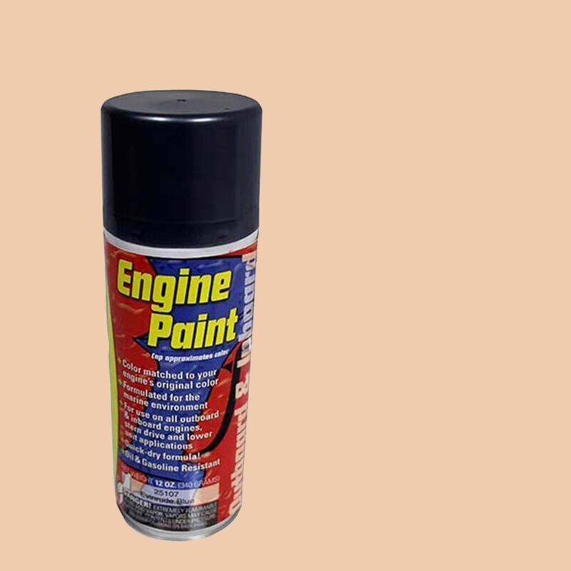 Engine Spray Paint - Johnson/Evinrude White (1972-Pres.) image number 0