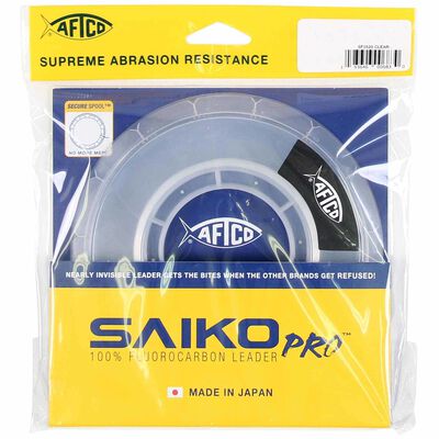 Saiko Pro Fluorocarbon Leaders, Clear
