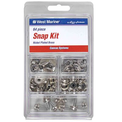 Canvas Snap Kit, 64-Pack