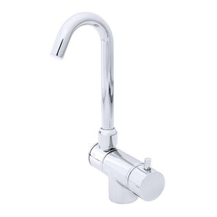Aidack Folding Faucet, Hot/Cold Mixer, J-Spout, Chrome