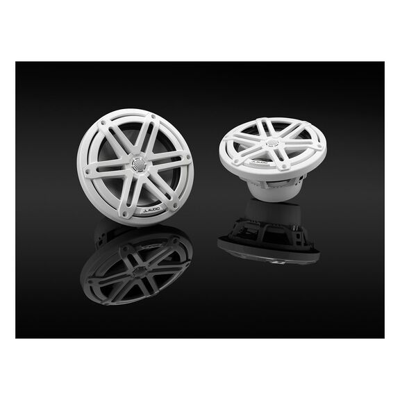 M3-770X-S-Gw 7.7" Marine Coaxial Speakers, White Sport Grilles image number 7